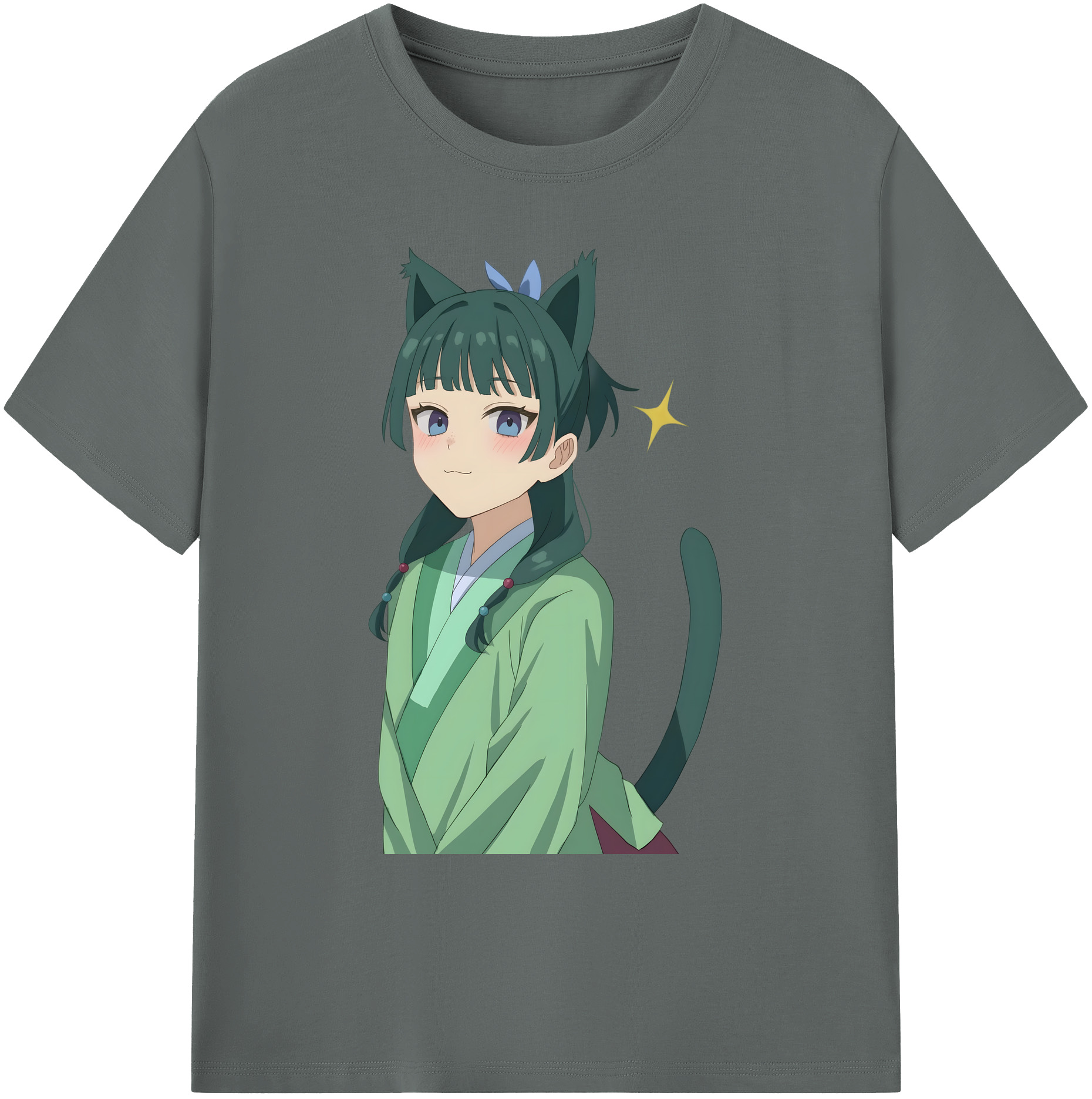 （画像用） 薬屋のひとりごと The Apothecary Diaries 綿100％ メンズ半袖Tシャツ｜肌触りやわらか＆通気性